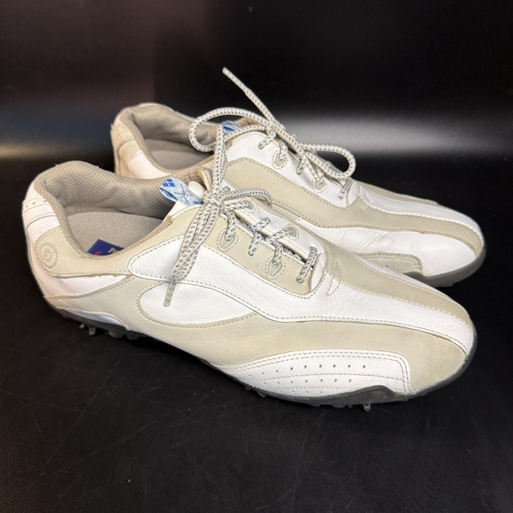 FootJoy LoPro Shoes Womens Size 9.5 Golf Spikeless Leather Comfort 97058 - Picture 1 of 8
